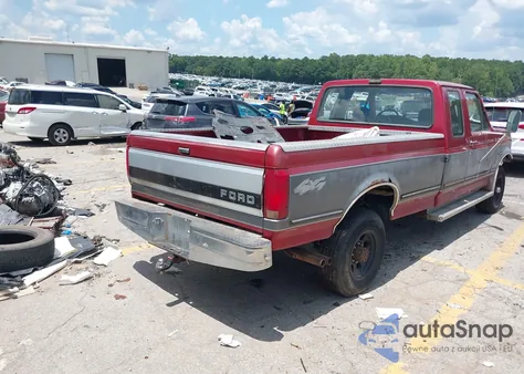 1992 Ford F250 из США, поврежденный, VIN 1FTHX26H4NKA07228